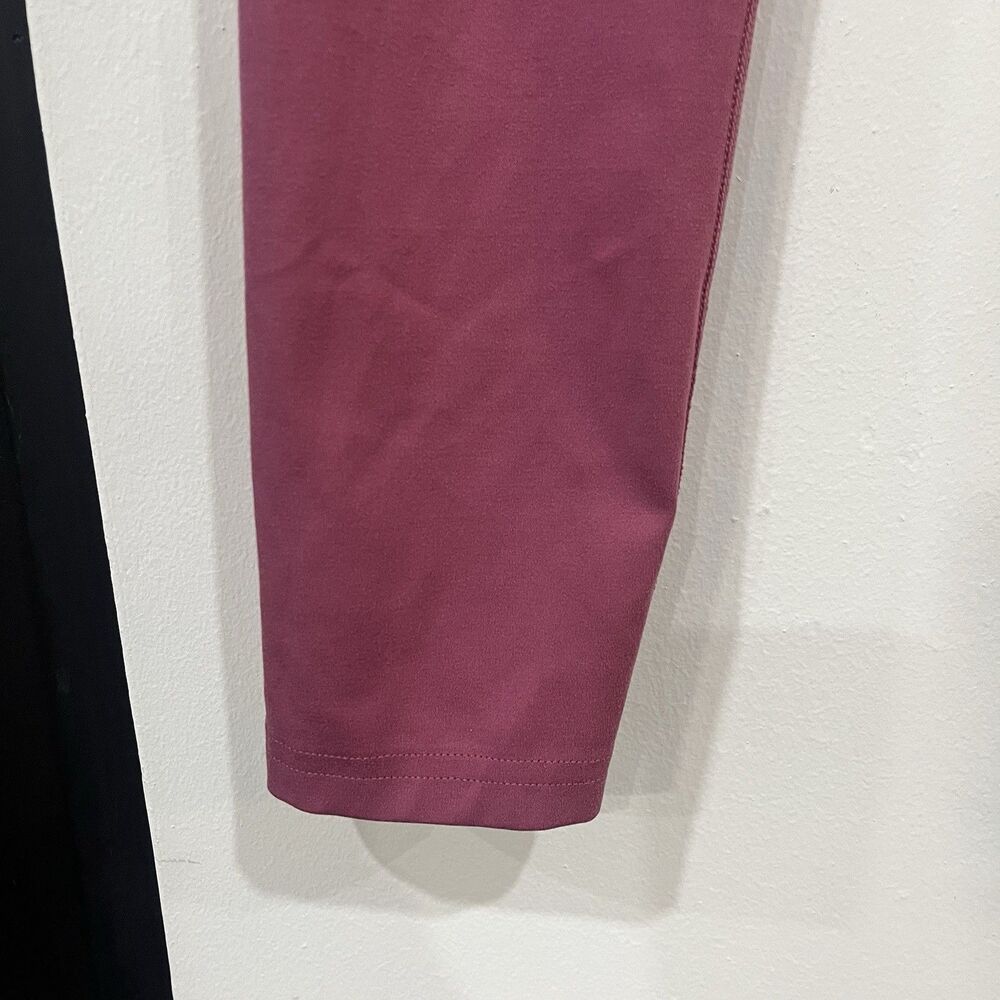 Pink Purple Cropped Gymshark Leggings Size Small Activewear Athletic - Picture 3 of 5